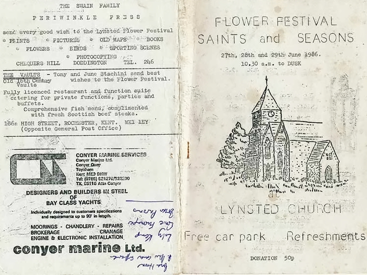 &quot;Saints and Seasons&quot; - Programme 1